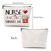 Custom Polycotton Canvas Stroage Bags ABAG-WH0029-105-2