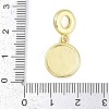 Rack Plating Brass Enamel European Dangle Charms KK-P287-50G-04-3