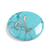 Synthetic Turquoise Charms G-L561-001Y-2