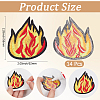 14Pcs Polyester Clothing Patches DIY-CY0003-57-2