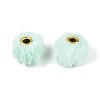 Imitation Rabbit Hair European Beads FIND-WH0126-574R-2