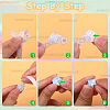 4Sets Luminous Lucky Star Origami Paper DIY-SC0027-36B-3