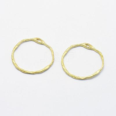 Brass Pendants KK-E716-056C-RS-1