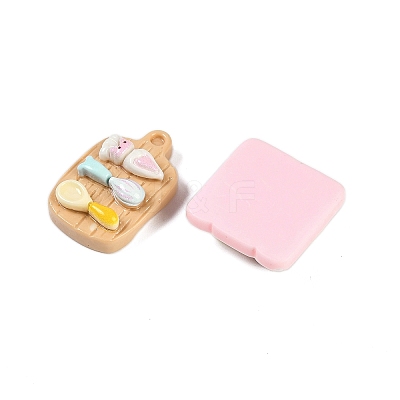 Resin Cabochons RESI-H166-01-1
