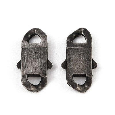 304 Stainless Steel Bayonet Clasps STAS-C127-01AS-1