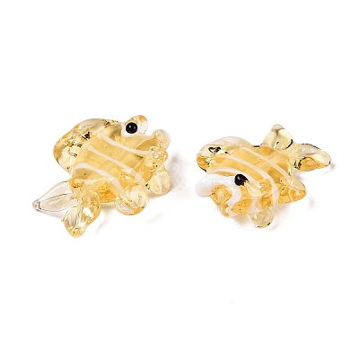 Handmade Lampwork Beads Strands LAMP-N024-35F-1