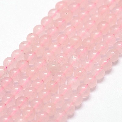 Natural Rose Quartz Beads Strands LS-G-N0195-04-3mm-1