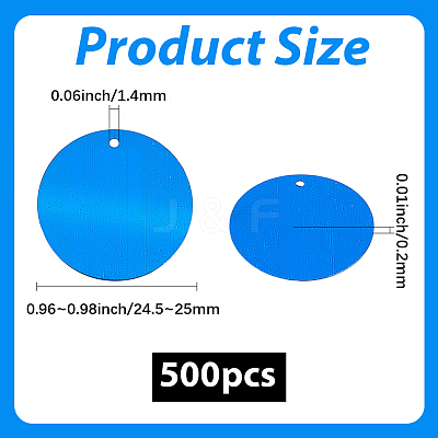 500Pcs PVC Plastic Pendants KY-GF0001-67B-06-1