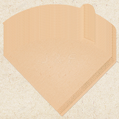 100Pcs Paper Coffee Filters FIND-CN0002-08-1