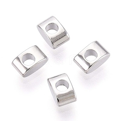 Brass Spacer Beads KK-T075-63P-1
