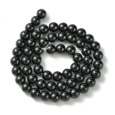 Eco-Friendly Glass Pearl Beads Strands HY-A008-8mm-RB080-1