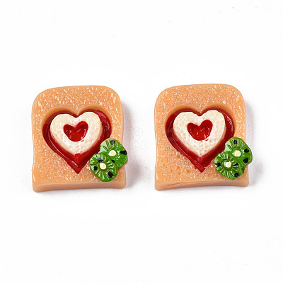 Opaque Epoxy Resin Cabochons CRES-S358-52-1