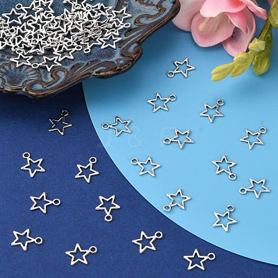 Tibetan Style Alloy Charms LF10651Y-NF-1