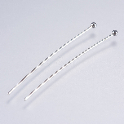 Tarnish Resistant 304 Stainless Steel Ball Head Pins LS-X-STAS-F146-02P-40mm-1