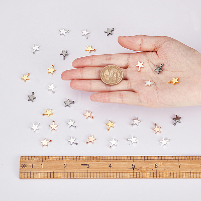 Brass Charms KK-BC0006-80-1