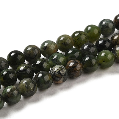 Natural Chrysoprase Beads Strands G-H298-A09-02-1