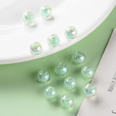 Transparent Acrylic Beads TACR-S152-15B-SS2111-1