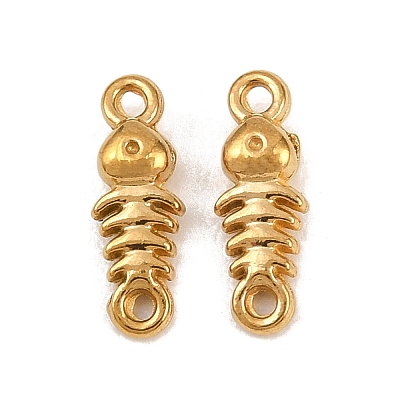 Ocean Theme 304 Stainless Steel Connector Charms SA-CBA2B73-12G-H-1
