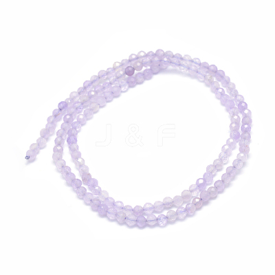 Natural Lavender Amethyst Beads Strands G-E411-20B-3mm-1