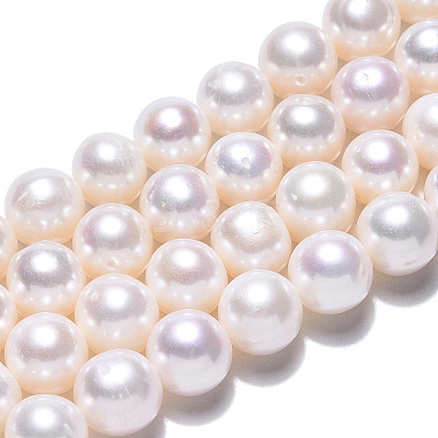 Natural Cultured Freshwater Pearl Beads Strands PEAR-N016-07A-1