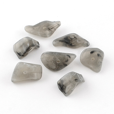 Chip Imitation Gemstone Acrylic Beads OACR-R021-M-1