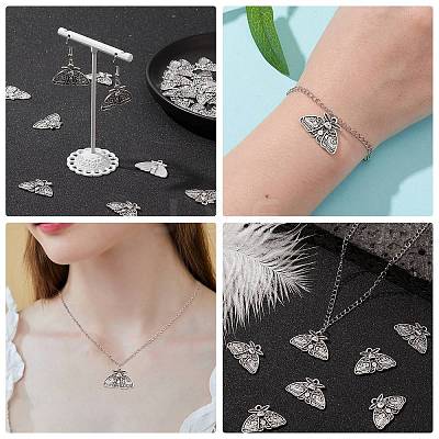 30Pcs Tibetan Style Alloy Pendants FIND-SZ0003-49-1