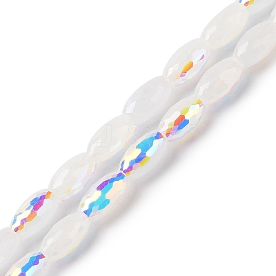 AB Color Plated Electroplate Beads Strands EGLA-H104-04D-1