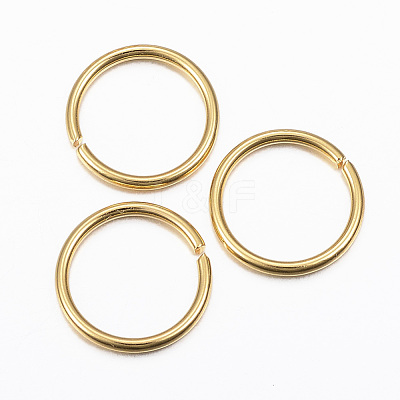 304 Stainless Steel Open Jump Rings STAS-H396-B-01G-1