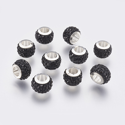 304 Stainless Steel European Beads CPDL-E045-A07-1