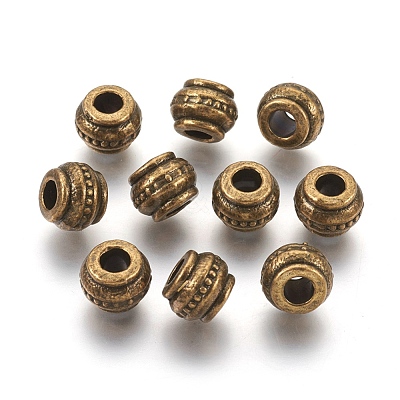 Tibetan Style Alloy European Beads X-MLF10904Y-NF-1
