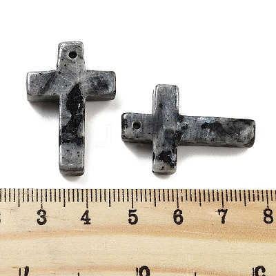 Natural Larvikite Pendants G-H007-09C-1