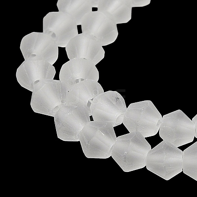 Imitate Austrian Crystal Frosted Glass Beads Strands EGLA-A039-T3mm-MD13-1