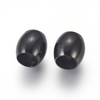 304 Stainless Steel Large Hole Beads STAS-A036-05B-1