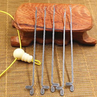 Iron Beading Needle X-TOOL-WH0095-04-1