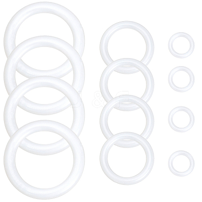 30Pcs 3 Styles PE Plastic Findings FIND-CY0001-68-1