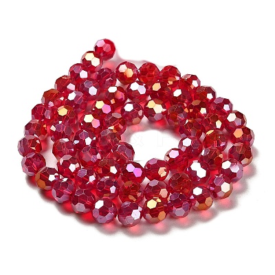 Transparent Glass Beads LS-EGLA-A035-T10mm-B07-1