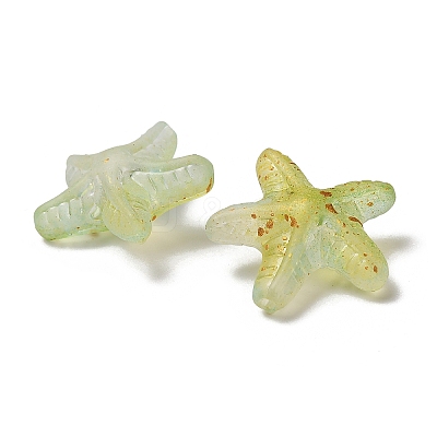 Opaque Acrylic Beads OACR-H056-02D-1