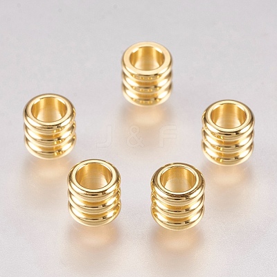 201 Stainless Steel Beads X-STAS-G173-01G-C-1