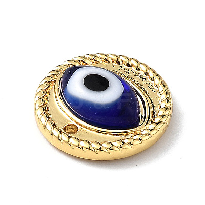 Handmade Lampwork Evil Eye Pendants ZIRC-L102-15G-06-1