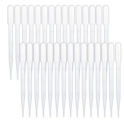 3ML Disposable Plastic Dropper TOOL-WH0022-01-1