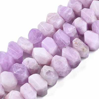 Natural Kunzite Beads Strands G-S376-008-1