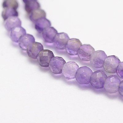 Natural Amethyst Beads Strands LS-G-F460-50-1