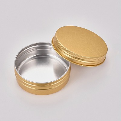 Round Aluminium Tin Cans LS-CON-WH0068-60-1