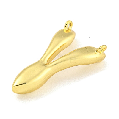 Rack Plating Brass Pendants KK-Z053-19G-1