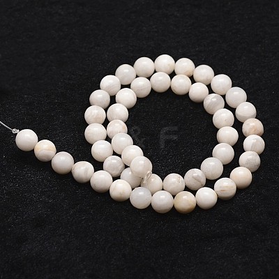 Natural White Crazy Lace Agate Bead Strands X-G-D840-55-6mm-1