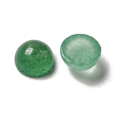 Natural Green Aventurine Cabochons G-Q173-01B-10-1