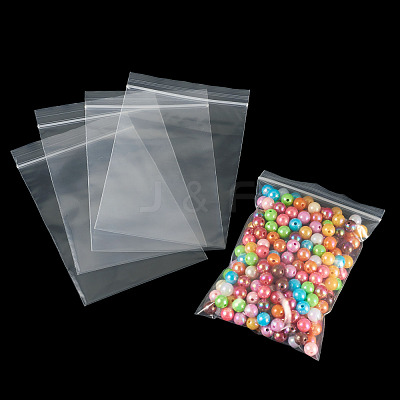 Transparent Plastic Resealable Packaging Bags OPP-TADJ0001-05B-1