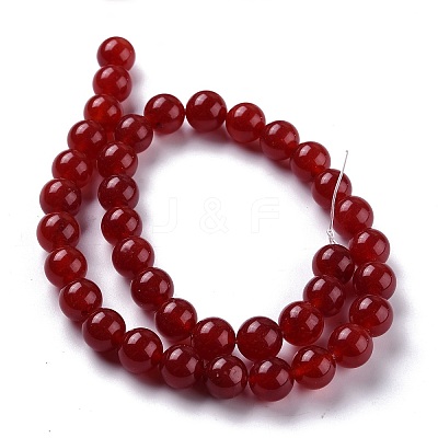 Natural White Jade Beads G-G766-C-11-1