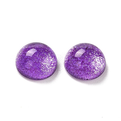 Electroplate Glass Cabochons LS-EGLA-A005-03A-06-1