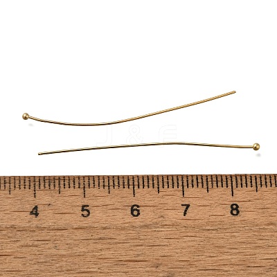 Brass Ball Head Pins X-KK-H502-03H-G-1